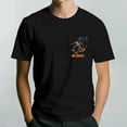 thumbnail image 2 of NAMTYQX Summer Shirts for Men Stretchy Lounge Breathable Crewneck Loose Light Plus Size Graphic Short Sleeve Casual Casual Shirts for Men Black Size XL, 2 of 5
