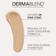 thumbnail image 2 of Ocultador Corrector Cobertura Total Cover Care Dermablend 40W 0.33 oz, 2 of 7