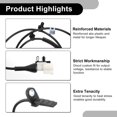 thumbnail image 3 of Unique Bargains ABS Wheel Speed Sensor Rear Right ABS Sensor Anti-lock Braking System Sensor No.7F9Z2C190A for Ford Freestyle 2005-2007, 3 of 7