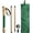 Green, variant on FOREST PILOT Trekking Poles- 1-pc Pack - Adjustable Hiking or Walking Stick –Strong, Natural Beech Wood - Quick Adjust Flip-Lock - Beech Wood Grip, Leather Strap (Green)