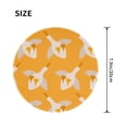 thumbnail image 3 of Disketp Flying Ducks Small Mouse Pad 7.9x7.9 Inches,Washable Round Mousepad For Office Laptop Computer,Non-Slip Rubber Base Mouse Pads For Wireless Mouse, 3 of 8