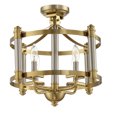 thumbnail image 5 of Craftmade 54854 Stanza 4 Light 18" Wide Semi-Flush Ceiling Fixture - Black, 5 of 7