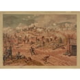 thumbnail image 3 of Thure de Thulstrup 24x18 Black Modern Framed Museum Art Print Titled - Battle of Allatoona Pass, 3 of 5