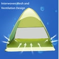 thumbnail image 3 of iCorer Automatic Pop Up Instant Portable Outdoors Quick Cabana Beach Tent, Green, 3 of 5