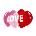 thumbnail image 2 of Dvkptbk Polyester Carpet Valentine's Day Carpet Three Sizes Faux Wool Entry Door Mat Bathroom Non Slip Mat Pattern Valentine's Day Decoration Home Decoration, 2 of 6