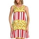 thumbnail image 1 of Disketp Popcorn para Vestido sin Mangas para Mujeres, Vestidos de Verano para Mujeres, Casual y Holgado para la Playa, 1 of 7