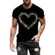 thumbnail image 2 of Tops para hombre, blusas y camisas de manga corta con cuello redondo para hombre, jersey informal con cuello redondo estampado para hombre, pantalones cortos deportivos para fitness, blusa de poliéste, 2 of 5