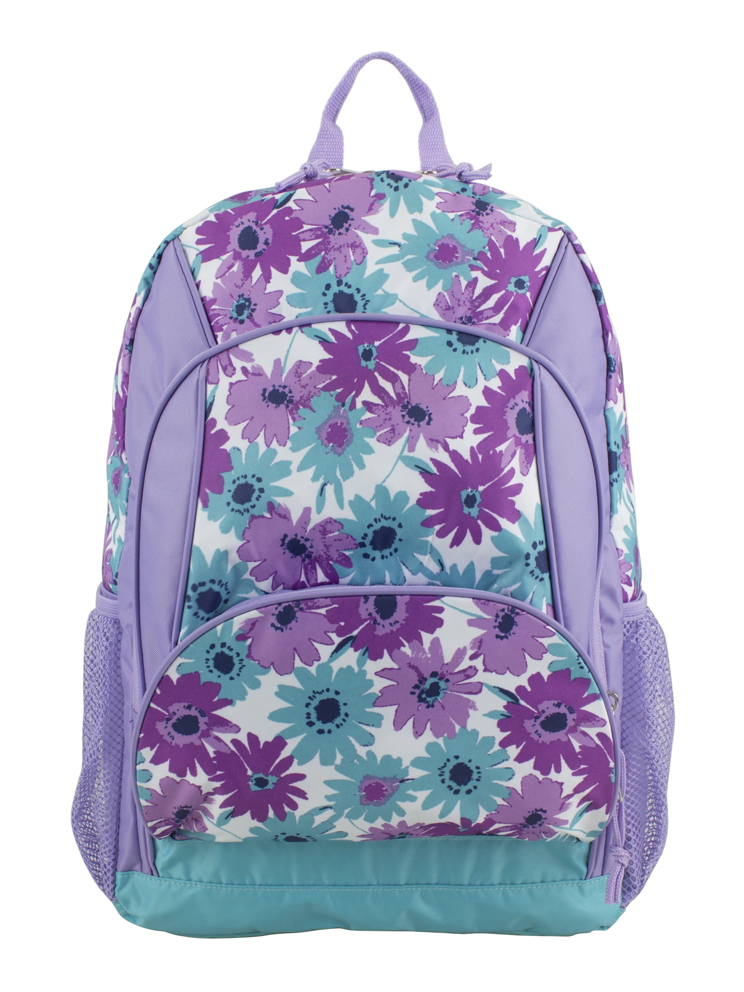 Eastsport Unisex Triple Pocket Backpack, Spring Floral