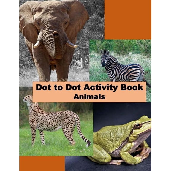 Dot to Dot Activity Book: Animals (Paperback)