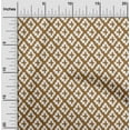 thumbnail image 2 of oneOone Cotton Poplin Brown Fabric Abstract Diy Clothing Quilting Fabric Print Fabric By Yard 56 Inch Wide, 2 of 4