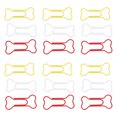 thumbnail image 1 of Clips Papier Forme d'Os100pcs Papier Papier Bureau Clips Papier Forme d'Os Clips Élégant et Moderne, 1 of 5