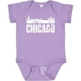 thumbnail image 3 of Inktastic Chicago Skyline Grunge Boys or Girls Baby Bodysuit, 3 of 5