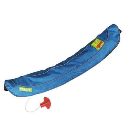 Premium Manual Inflatable Belt Pack PFD Waist Inflate Life Jacket Lifejacket Vest SUP Survival Aid Lifesaving PFD Classic NEW Blue Color