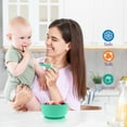 thumbnail image 5 of Suction Bowl with Lids and Spoons, Extra Strong Baby Suction Bowls, Baby Bowls 0-6 Months, Infant Babies & Toddler, BPA Free Baby Bowls, Silicone Baby Feeding Set, Baby Feeding Essentials, 5 of 6
