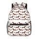 thumbnail image 1 of Balery Dachshund Dog Puppy Mochila Escolar Impresa, Mochila Ligera para Viajes Casual, Mochila Duradera y Cómoda Multifuncional, Mochila para Laptop-One Size, 1 of 5