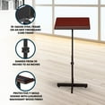 Portable Presentation Lectern Stand