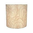 thumbnail image 3 of Aspen Creative 58305 Transitional Drum (Cylinder) Shape UNO Construction Lamp Shade in White & Grey, 8" Wide (8" x 8" x 8"), 3 of 5