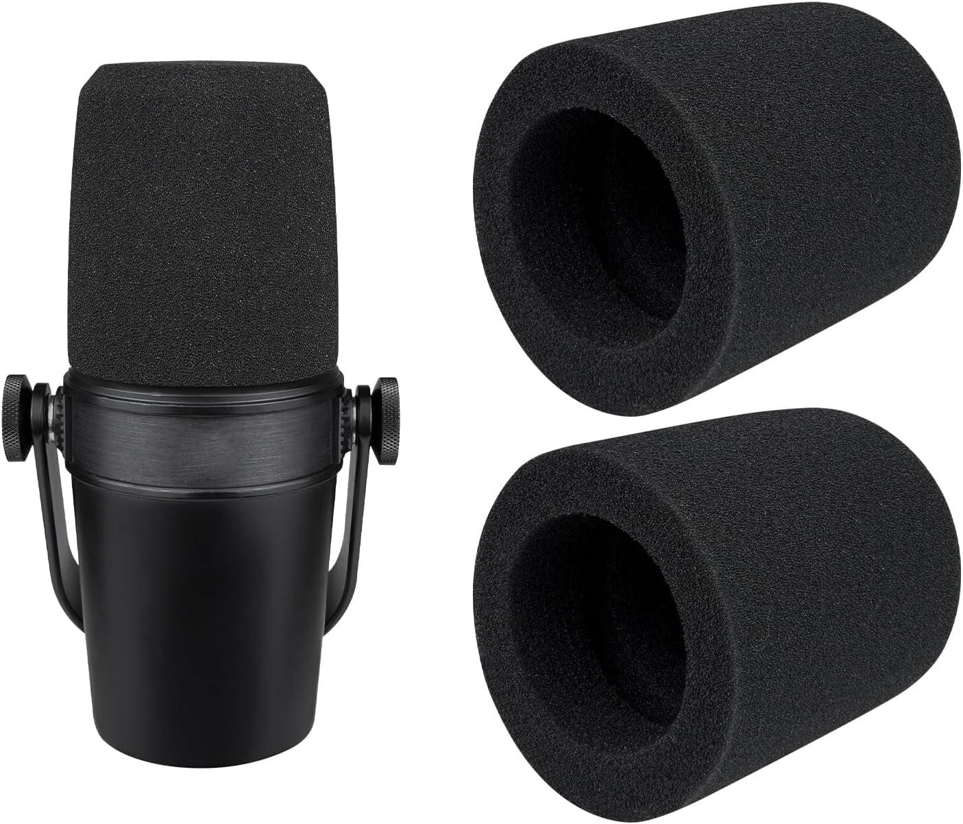 SUNMON Foam Mic Windscreen, Pop Filter Wind Cover fits MXL 770 MXL