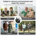 thumbnail image 5 of iadr Hearing Aids for Seniors with Noise Cancelling and Volume Control, Rechargeable Hearing Aids for Hearing Loss with Charging Case,Pair,Silver, 5 of 10