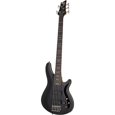 Schecter Guitar Research Omen-5 2012 5-String Electric Bass Guitar - Black