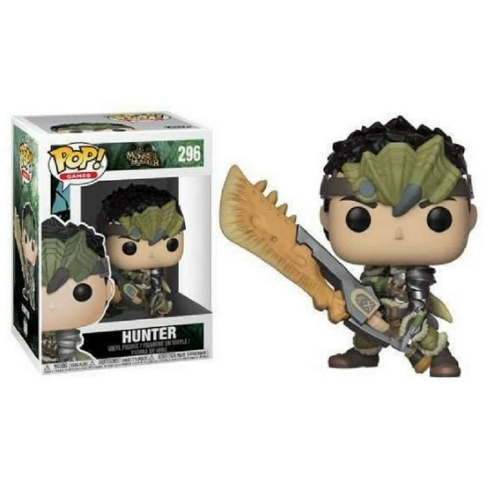 Funko Pop! Games Monster Hunter - Hunter Vinyl Figure #296 - Walmart.com - Walmart.com