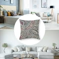 thumbnail image 5 of nygtbtfer Throw Pillow Cover Floral Ethnic Pattern Motifs of The Pillowcase Home Decorative Square Pillow Case Cushion Cover 22x22in, 5 of 7