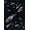 Black Blue Silver, Pattern 13, variant on ODIKA 8'x10' Washable Area Rug Nebula Starry Vortex Meteorite Astrology Uranus Themed Galaxy Flowing Dynamic for King Size Bedroom Under Bed, Master Suite, Non-Shedding, Easy Care
