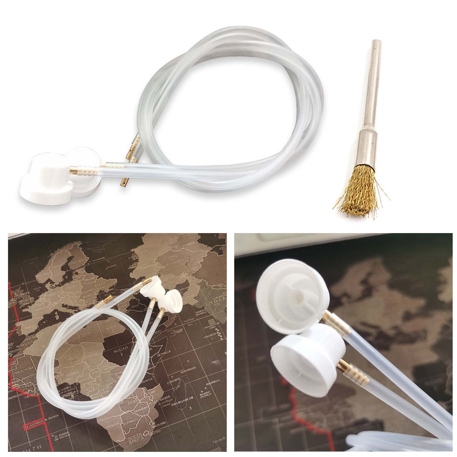 Newtall 1PCS 360* Spray Extension Wand Fit Aerosol Can Free Applicator