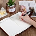 thumbnail image 6 of Naler Diary with Lock, A5 Journal with Lock 210 Pages, Locks Journal Password Notebook with Pen for Personal Daily Arrangement, Journey and Work Record, Brown, 6 of 8