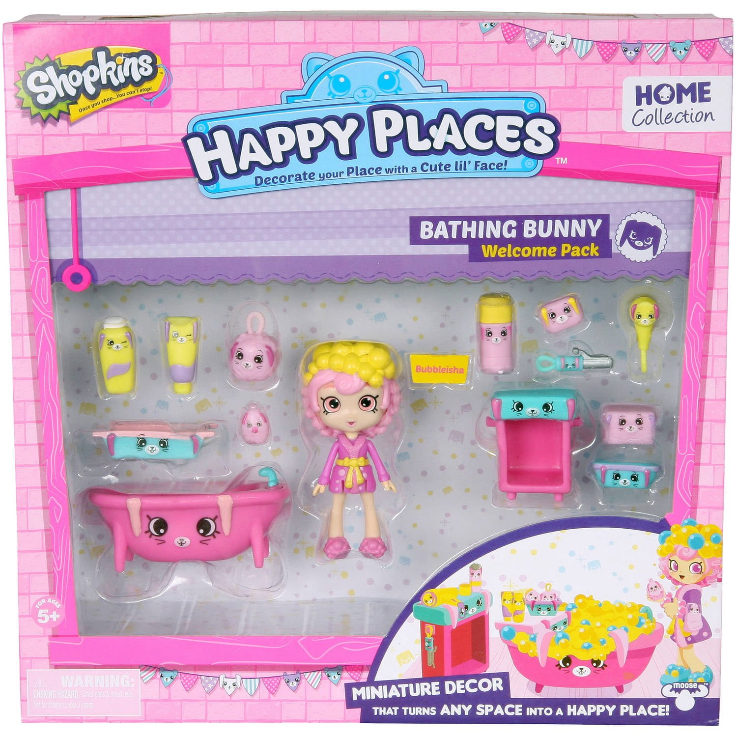 New Shopkins Happy Places Dreamy Bear Bathing Bunny Or Kitty Kitchen Official