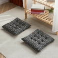 thumbnail image 4 of SNGMN Crystal Velvet Square Cushion Soft Pentagram Design Easy Clean Chair Pad Decorative Floor Mat Luxurious Texture Gift Idea, 4 of 6