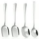 thumbnail image 1 of 1 juego de cucharas para servir, cucharas grandes, cucharas de acero inoxidable, cuchara para arroz, utensilios para servir, espátula para arroz, cuchara para sopa, cubiertos para buffet, 1 of 7