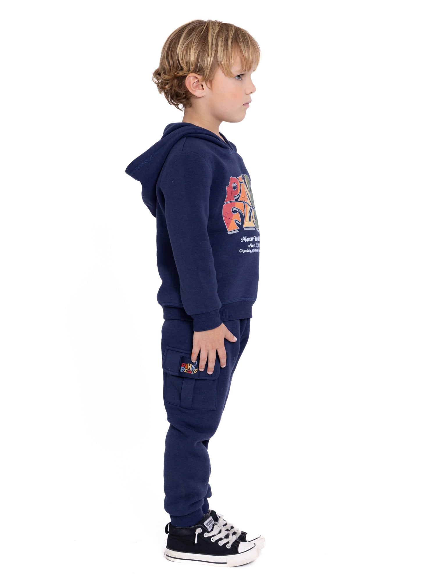 Pink Floyd Toddler Boy Hoodie and Joggers Set, Sizes 12M-5T