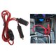 thumbnail image 2 of Cable de extensión para encendedor de cigarrillos con interruptores, enchufe macho a toma hembra, 2 m, 2 of 5