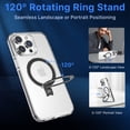 thumbnail image 3 of MyBat Pro Lure Series Case MagSafe Kickstand Ring for iPhone 14 Pro Max (6.7) - Black, 3 of 7