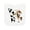 AA-White, variant on Inktastic I'm One-cowboy Riding Horse Birthday Baby Terry Cloth Bib