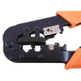 thumbnail image 3 of Crimping Tool For Modular Plugs RJ11-12 (6P 6C) and RJ45 (8P 8C) Ratcheting with Cable Stripper/Cutter, 3 of 3
