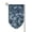 Fillet, variant on Garden Flag Navy Blue Digital Camouflage Double Sided Small Yard Holiday Garden Flag for Outside Decor 12.5x18 Inch Square