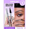 thumbnail image 2 of Lápiz para cejas SHEGLAM Real Flow Laminating Ebony, 2 of 6