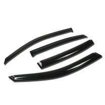 DNA Motoring WVS-121 For 2000 to 2005 Chevy Impala W -Body 8th Gen 4pcs Window Vent Visor Deflector Rain Guard (Dark Smoke) 01 02 03 04
