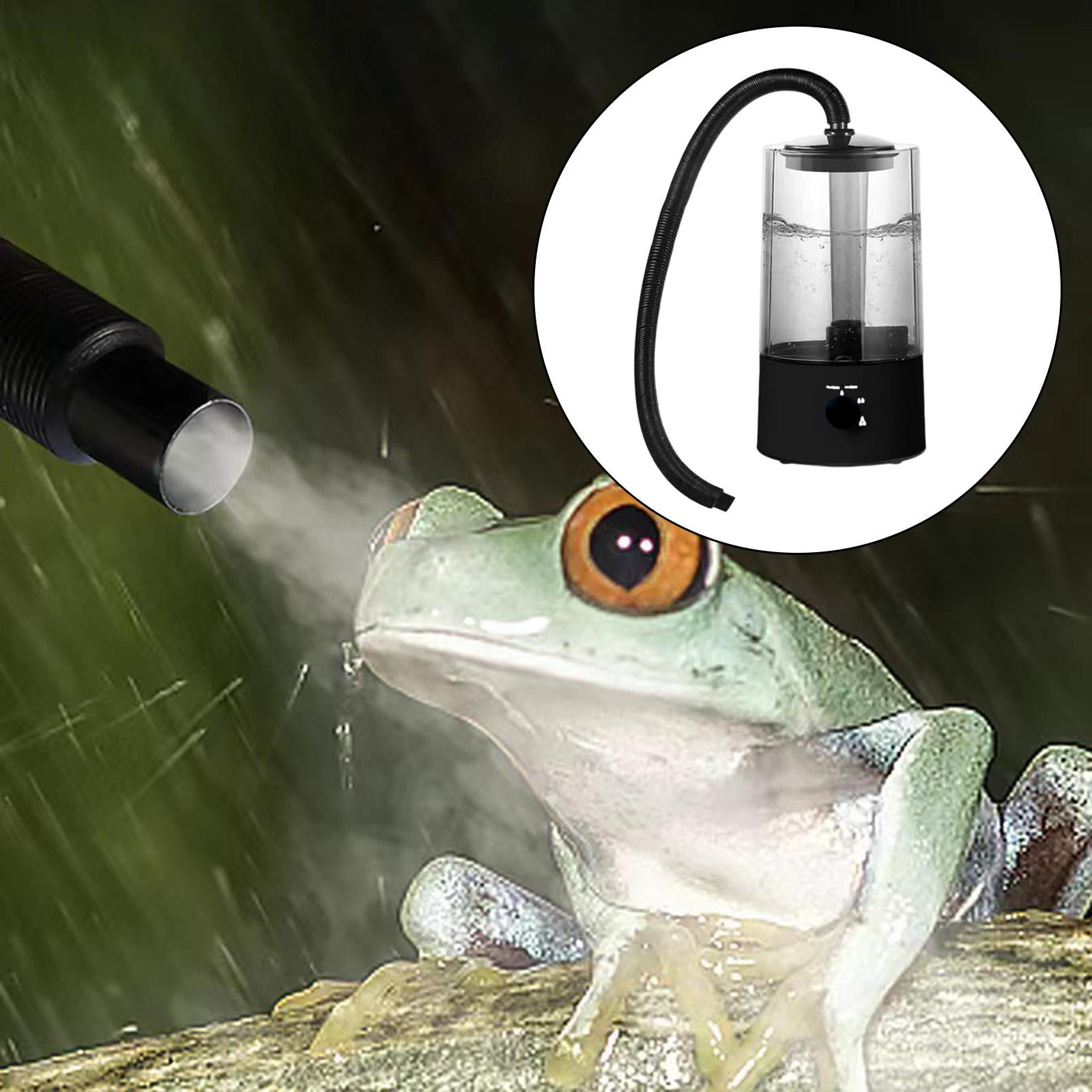 4L Reptile Humidifier Terrarium Misting System US Power Adapter Top Fill Design Durable Convenient Refilling and Clean with Tube
