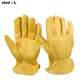 thumbnail image 2 of par de guantes de cuero para conductor, guantes de jardín para conducción de camiones, trabajo general en almacén, 2 of 5