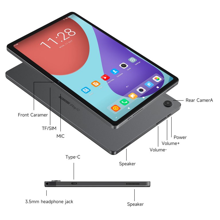 ALLDOCUBE iPlay50 Tablet PC, Android 12, 10.4 inch HD IPS Screen