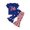 Blue, variant on lnmuld Independence Day Toddler Girls 4th of July Outfit Set USA Embroidery Ruffle Sleeve Top and American Flag Flare Pants for Baby Girls Size:3-4 Years