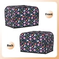 thumbnail image 3 of Gaeub Floral Rabbit Print 2 Slice Toaster Cover, Toaster Bags,Small Appliance Toaster Cover for Kitchen,Toaster Oven Dustproof Cover, 3 of 7