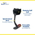 thumbnail image 2 of Elite Spiral AFO Rehabilitator L1951 - Carbon Fiber Brace for Foot Drop and Active Lifestyles, 2 of 7