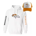 thumbnail image 1 of Kit De Sudadera + Gorra Sublimada Modelo Denver Broncos, 1 of 4