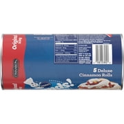 Pillsbury Grands! Cinnamon Rolls, with Cinnabon Cinnamon and Original Icing, 5 Count, 17.5 oz