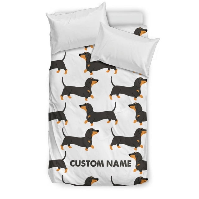 juego de cama perro salchicha