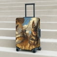 thumbnail image 6 of Fuzoiu Farm Corgi German Shepherd Print Suitcase Cover,Washable Luggage Covers for Suitcase,Elastic Luggage Protector Cover,Scratch Resistant Travel Suitcase Covers-X-Large, 6 of 7